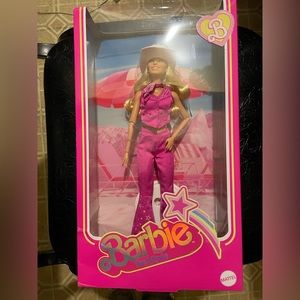 Barbie the movie collectible doll Margot Robbie as Barbie in pink western outfit